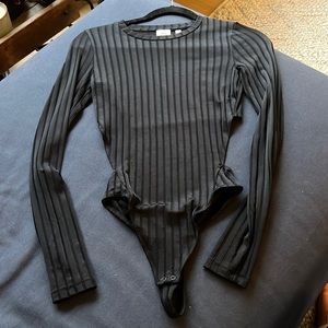Black Wilfred Aritzia bodysuit